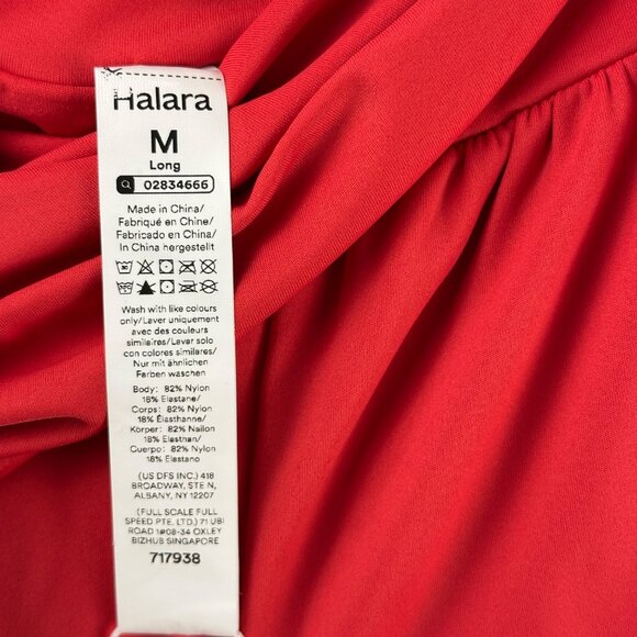 Halara Women’s SoftZero Airy Super High Waisted Flowy Shorts Pockets Sz M Coral - Picture 5 of 9